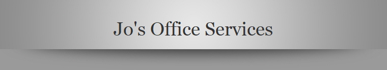 Jo's Office Services
